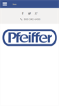 Mobile Screenshot of pfeifferpharmaceuticals.com